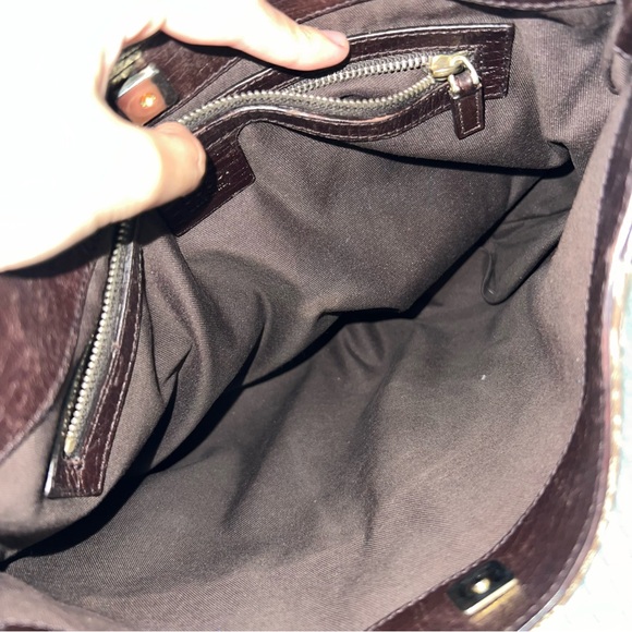 Authentic Gucci Hasler Horsebit Monogram purse - Picture 8 of 13